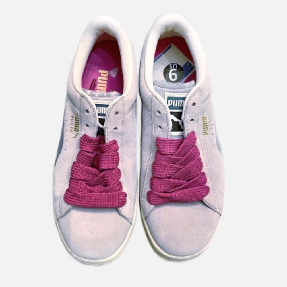 NWOT Puma Grey/Pink Sneakers- size 9 women’s